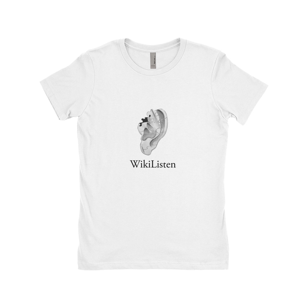 WikiListen Ladies T-shirt