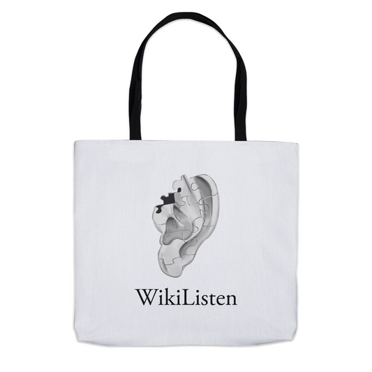 WikiListen Tote Bags